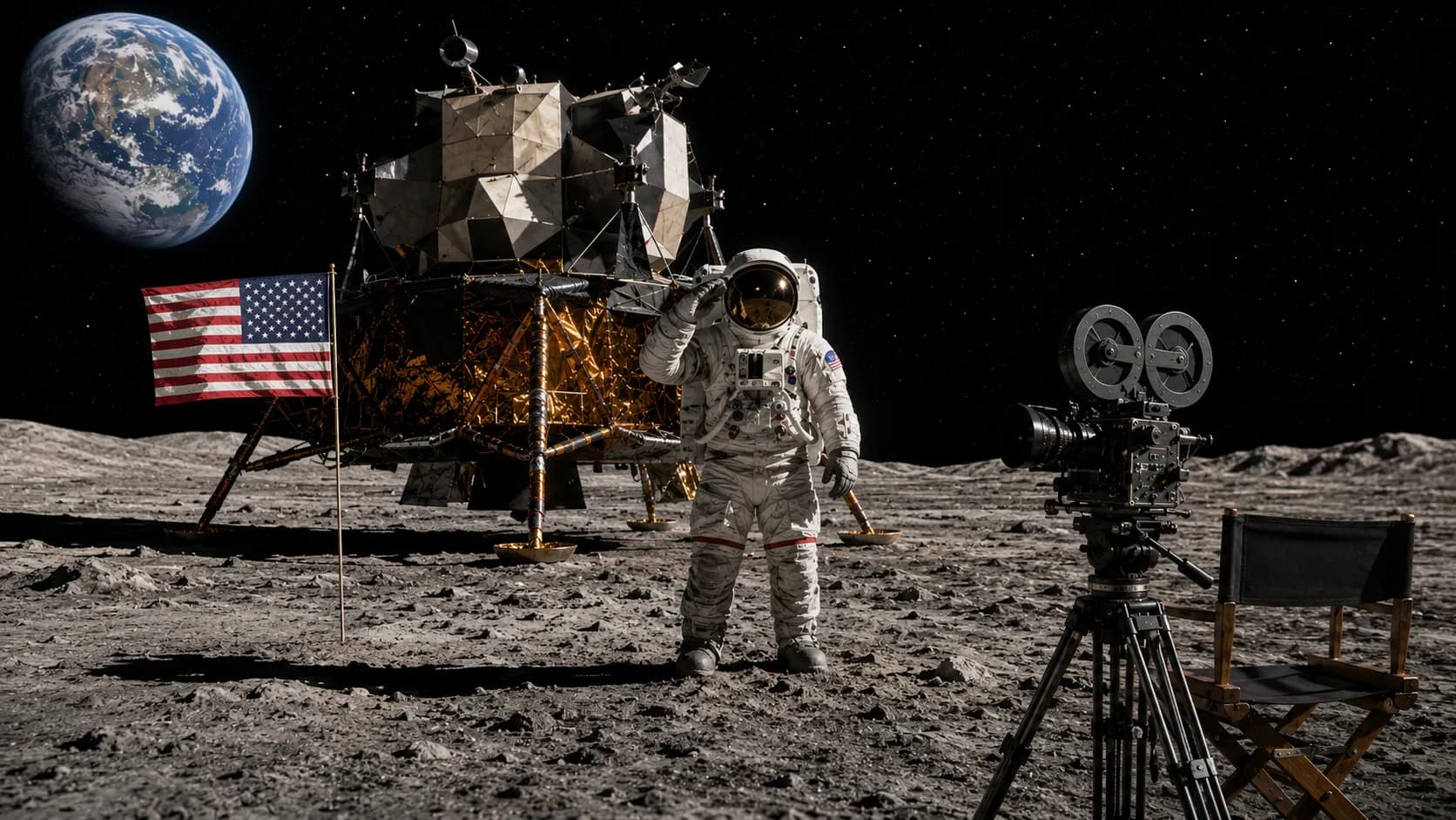 Faux alunissage d'Apollo 11